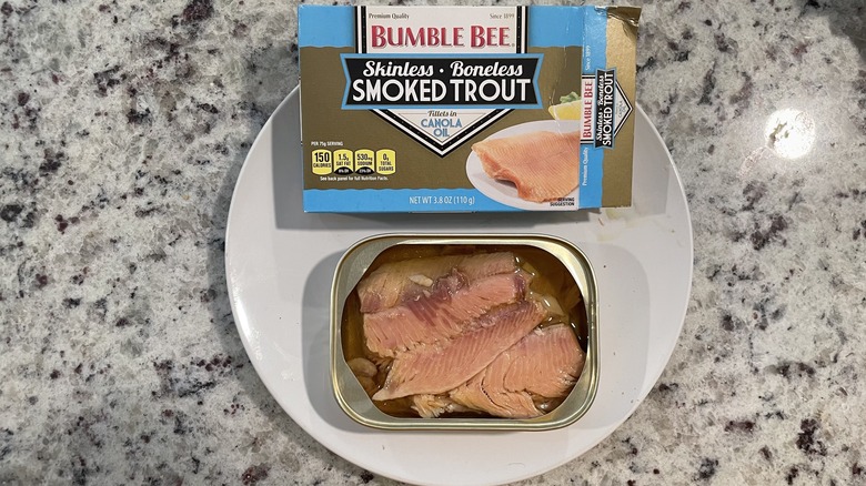 Bumble Bee smoked trout