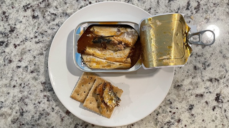 Great value can of sardines 