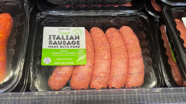 Trader Joe's Italian pork sausage