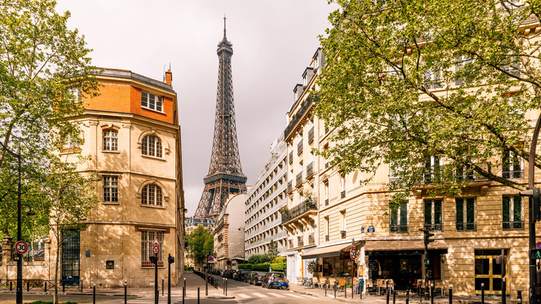 Eiffel tower in Paris