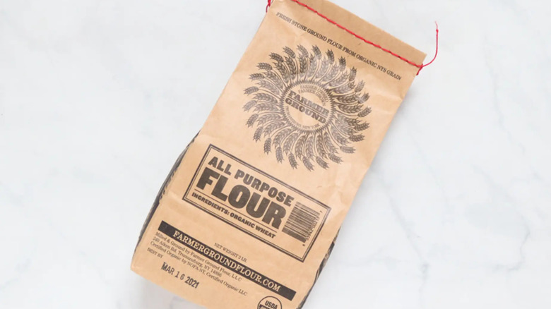 Farmer Ground flour bag