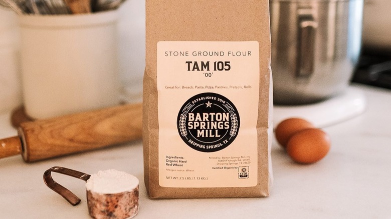 Barton Springs Mill flour bag