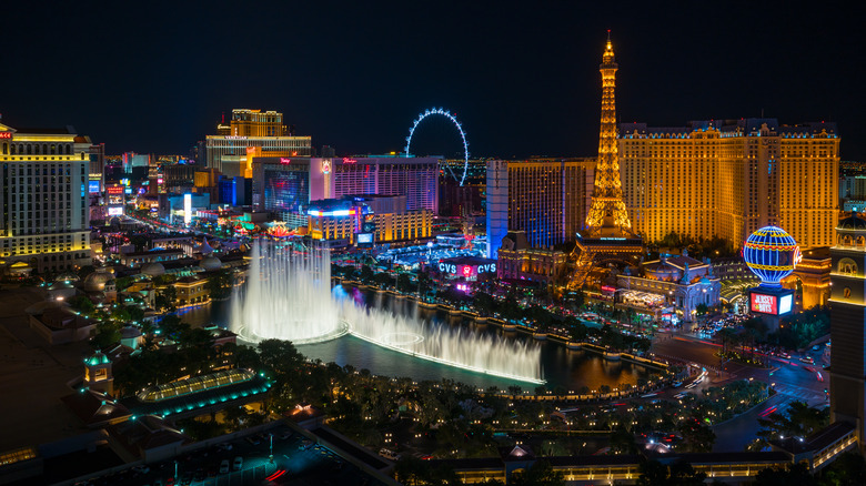 Las Vegas Strip at night