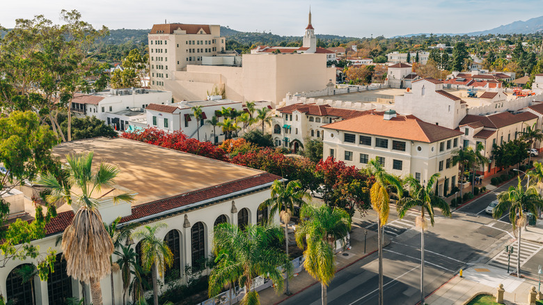 Downtown Santa Barbara, California