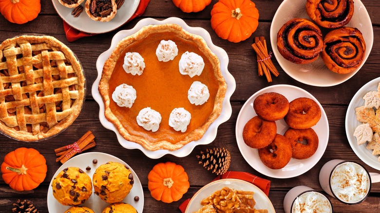 Assortment of spiced desserts