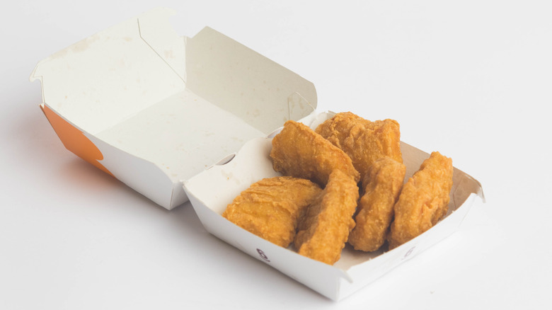 box of chicken Mcnuggets