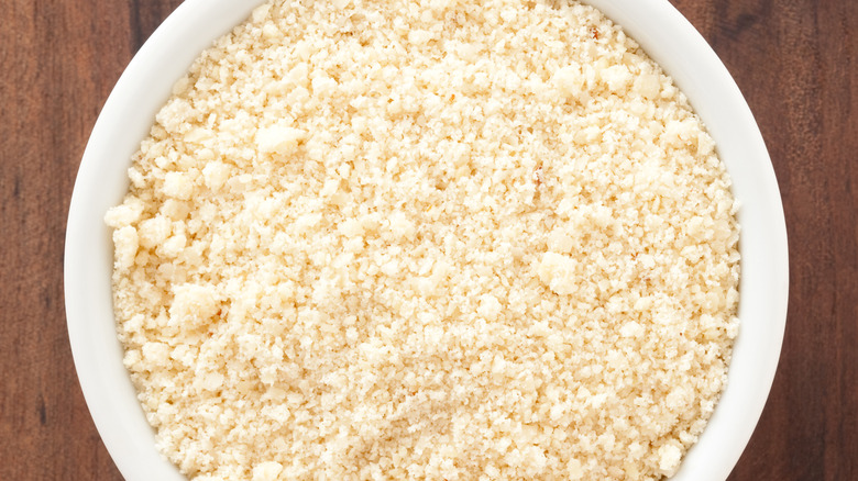 Bowl of almond flour
