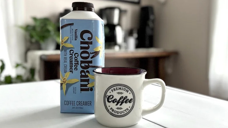 chobani creamer and cup