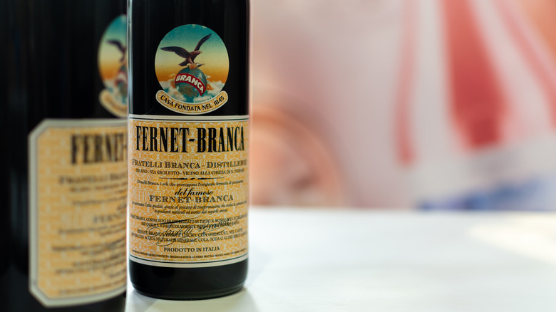 Two bottles of Fernet-Branca