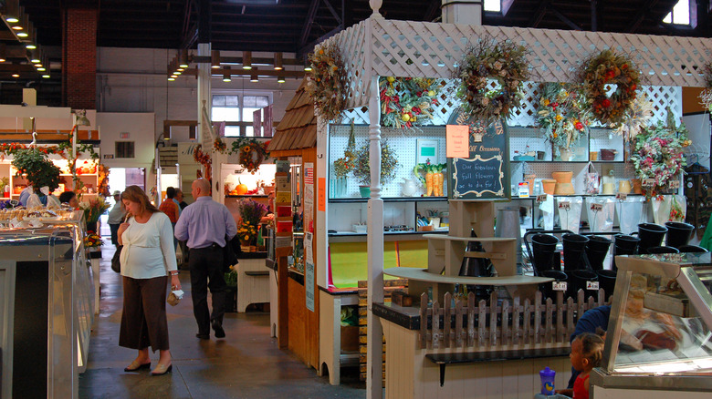A crafter's booth at the market