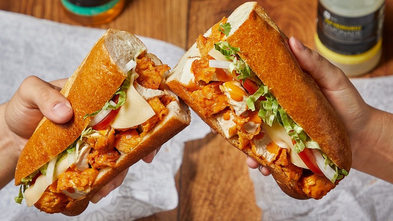 chicken tender subs