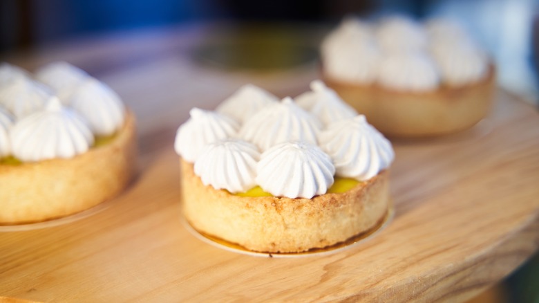 small lemon tart