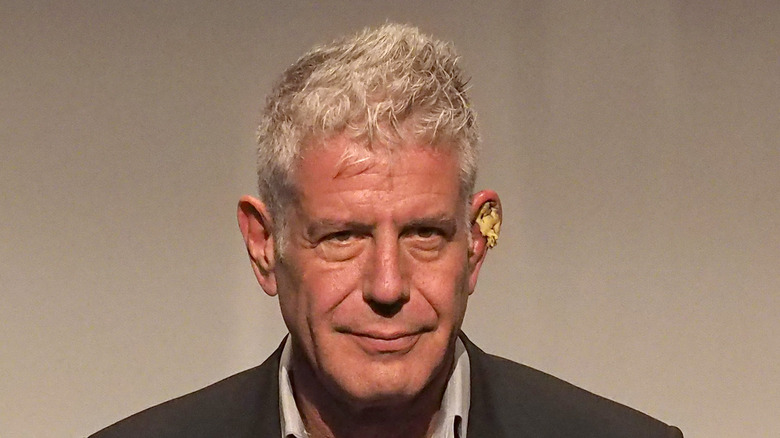Picture of Anthony Bourdain facing forward