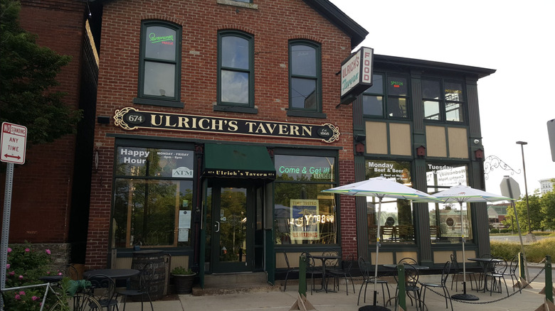 Exterior of Ulrich's Tavern 