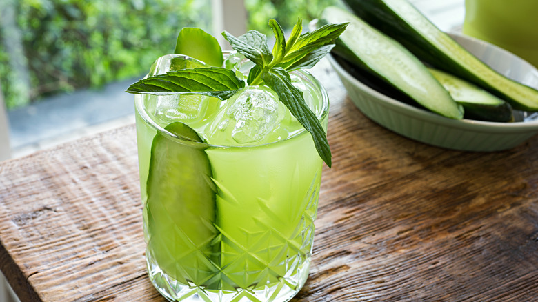 Cucumber cocktail