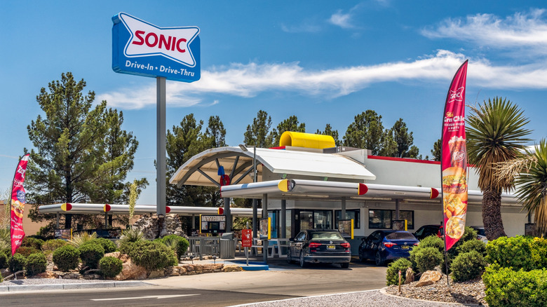 A Sonic Drive-In restaurant