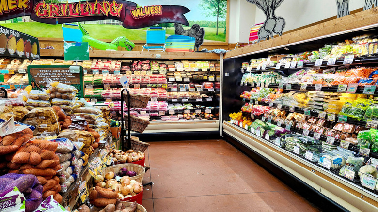 Trader Joe's refrigerated foods and produce