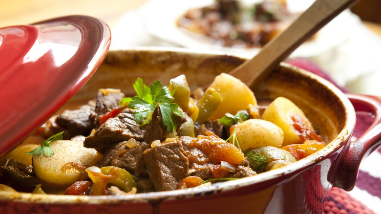 Beef stew with veggies