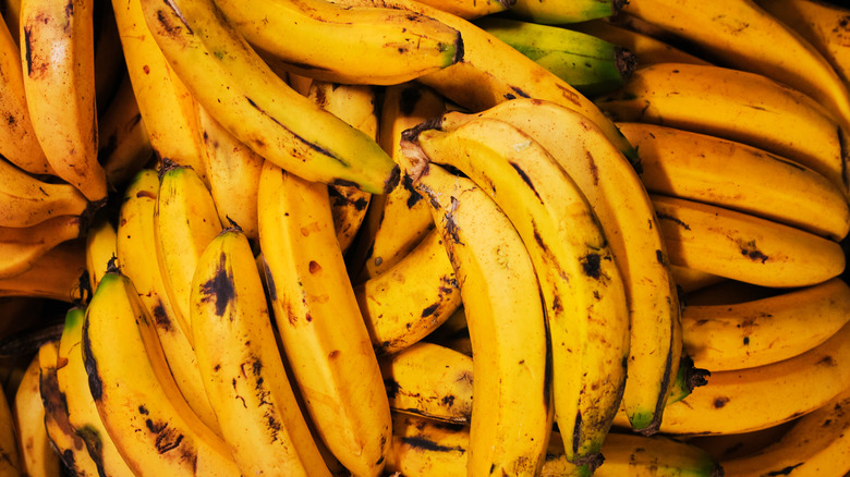 Box of yellow plantains