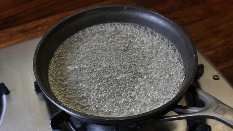 boiling brine