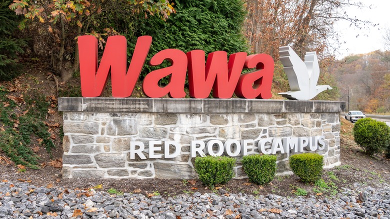 Stone Wawa sign