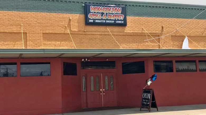 Exterior of Mongolian Grill