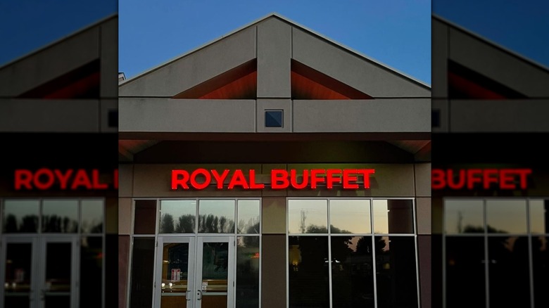 Exterior of Royal Buffet