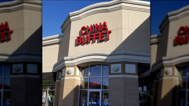 Exterior of China Buffet