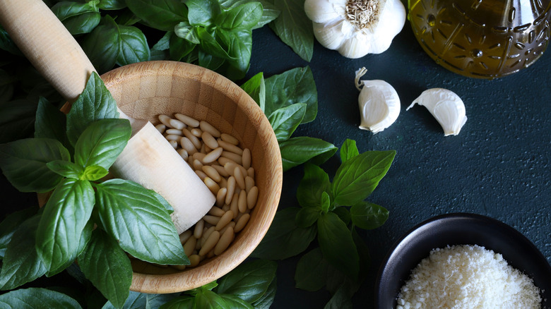 pesto ingredients