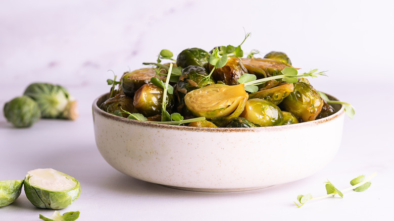 Crispy brussel sprouts