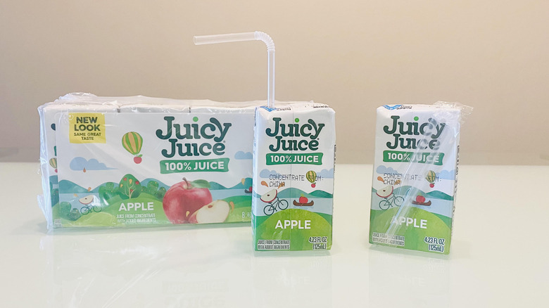 Juicy Juice Apple Juice boxes