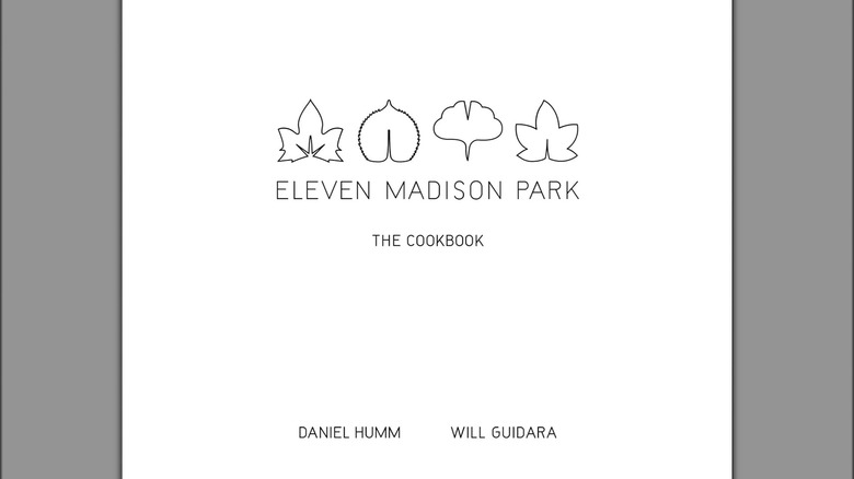 "Eleven Madison Park" cover