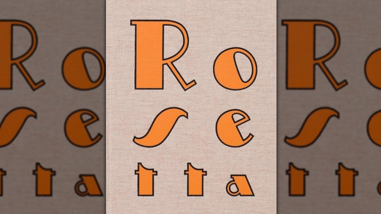 "Rosetta" cookbook cover