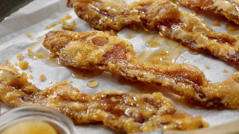 Candied bacon
