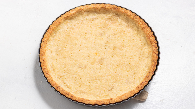 Baked pie crust 