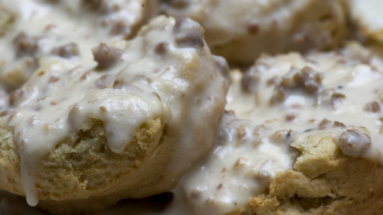 biscuits and gravy