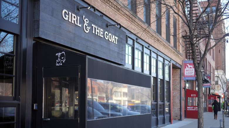 The front of Girl & The Goat in Chicago