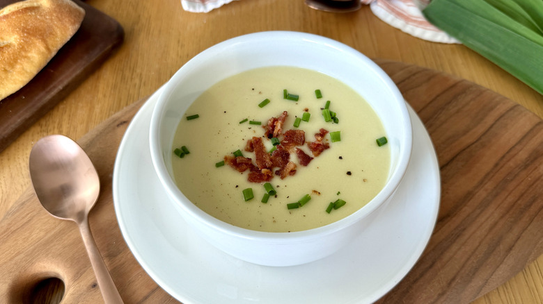 Classic Creamy Potato Leek Soup