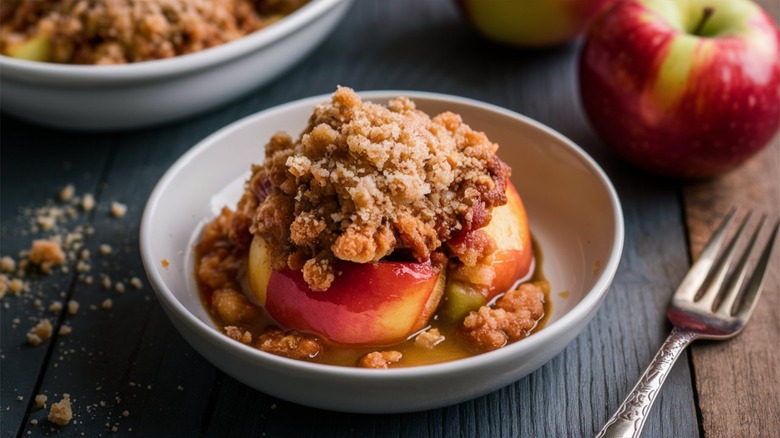 Apple crumble