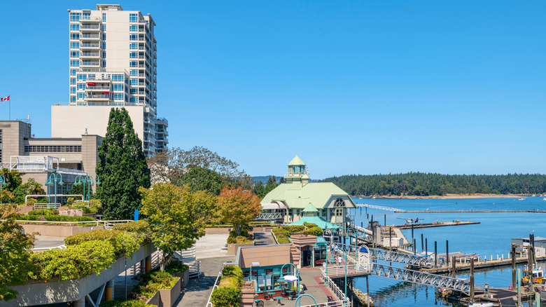 Seaside landscape of Nanaimo, British Colombia