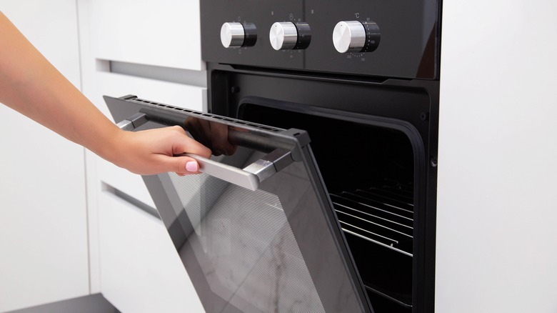 opening convection oven