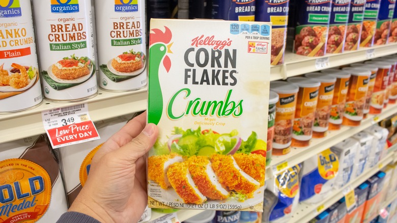 Kellogg's corn flakes crumbs
