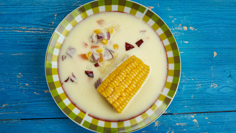 coconut corn soup