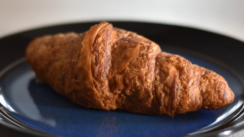 Kirkland Signature croissant on plate