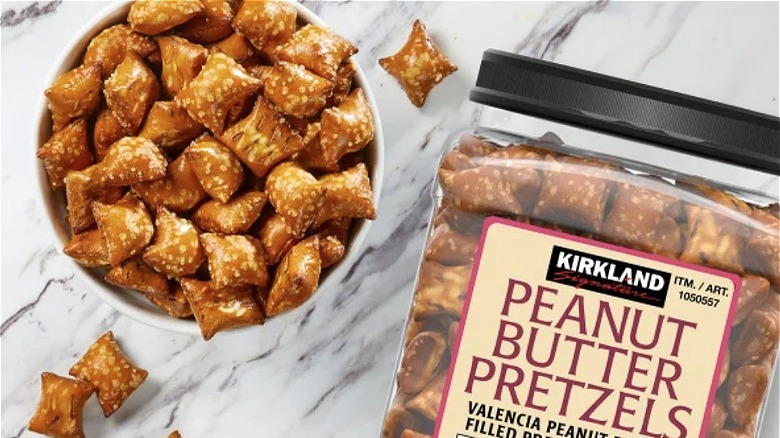 Square pretzel bites