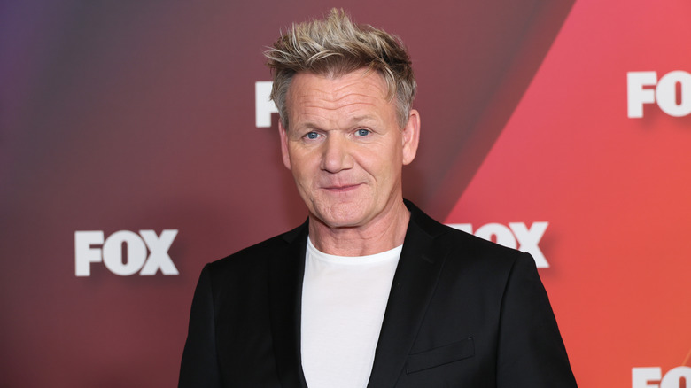 Gordon Ramsay in black jacket