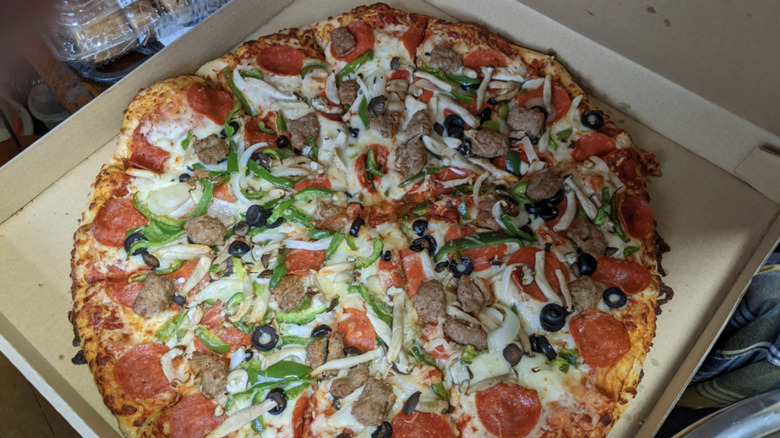 Costco combo pizza