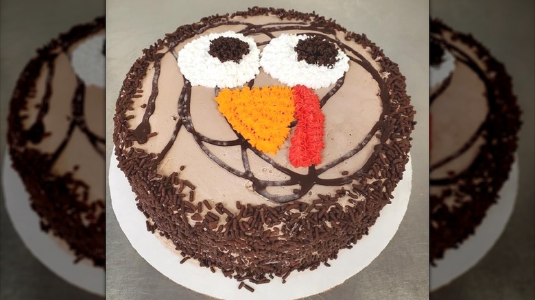 Thanksgiving ice cream cake