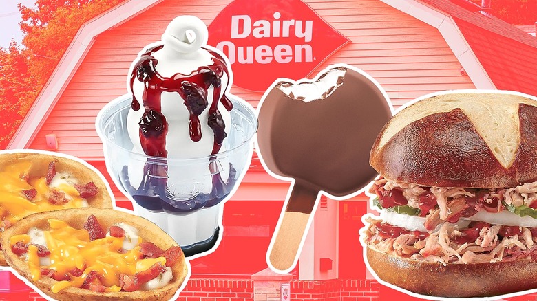 Dairy Queen fast food items