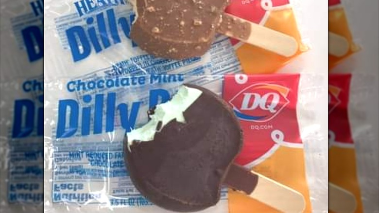 Dairy Queen Mint Dilly Bar